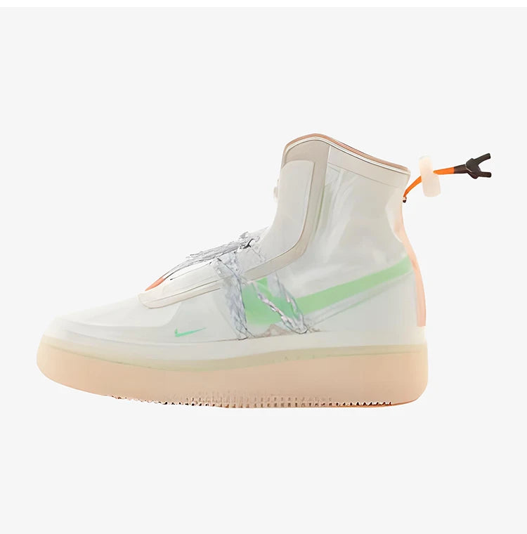 Nike AF1 SHELL authentique pour femme, chaussures de basket montantes en nylon Air Force No.1, modèle DJ9304-131