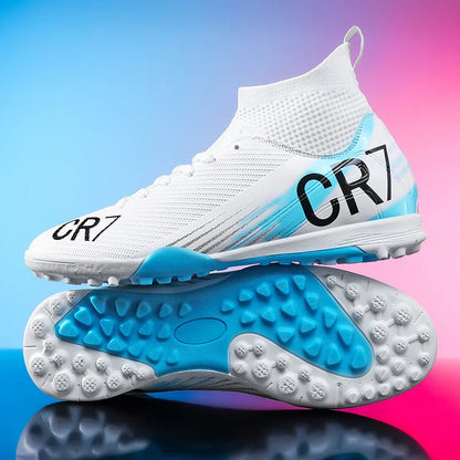 Chaussures de football pour homme, chaussures de futsal professionnelles, chaussures de football de haute qualité, crampons, femmes, unisexe, ultralégères, TF/FG, baskets