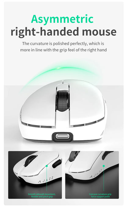 AJAZZ AJ179 NL Wireless Mouse Star Flash Version 3Mode Low Latency Long Battery Life Lightweight Customized Office Gaming Mouse