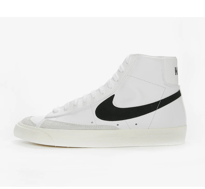 Oryginalne, autentyczne męskie i damskie wygodne trampki Nike BLAZER MID '77 BQ6806-100