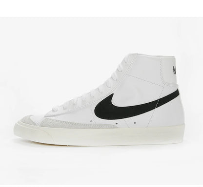 Oryginalne, autentyczne męskie i damskie wygodne trampki Nike BLAZER MID '77 BQ6806-100