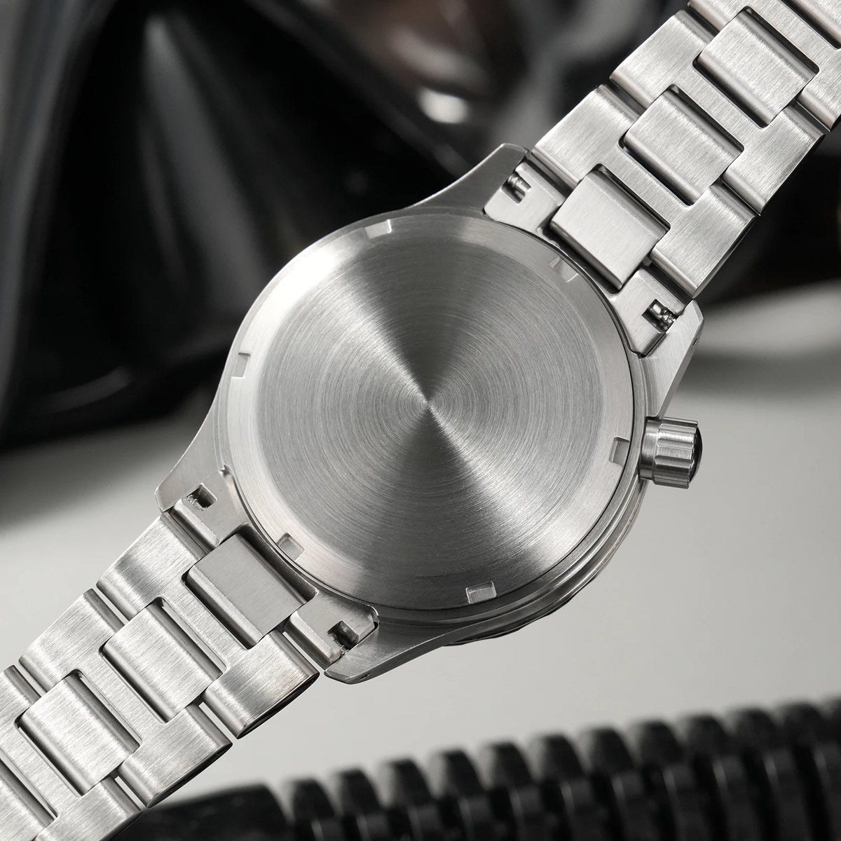 Militado ML20 39mm Men Watch PT5000 Automatic Movement Sapphire Luminova Watches Stainless Steel 200m Waterproof Wristwatch