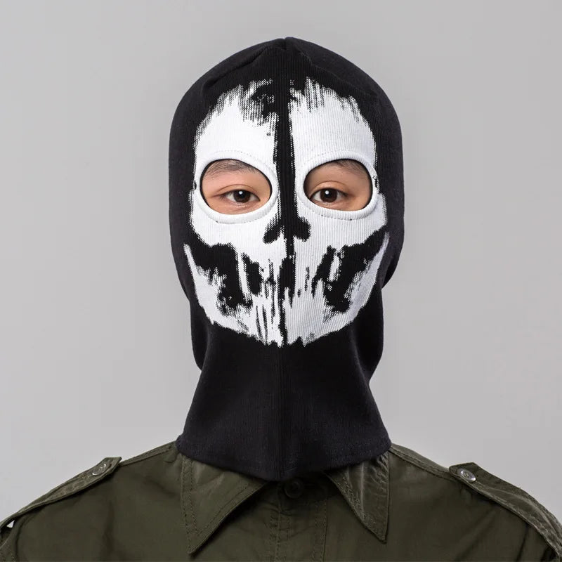 Night light cycling mask; Call of Duty Skull Mask; CS Headset; Deadpool Merchandise Warm Mask; Halloween Fun