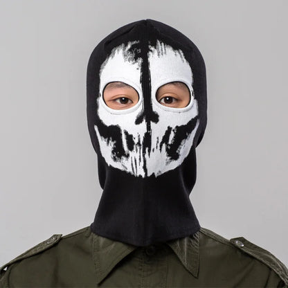 Night light cycling mask; Call of Duty Skull Mask; CS Headset; Deadpool Merchandise Warm Mask; Halloween Fun