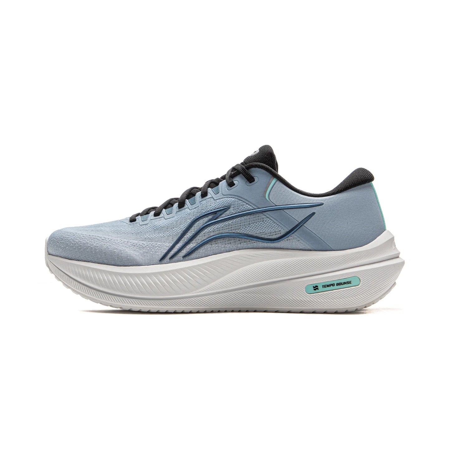 Li-Ning men's YUEYING 5 optimized cushion running shoes with wide toe box, TEMPO BOUNSE reflective Li-Ning sneakers, models ARHV015 and ARHW003