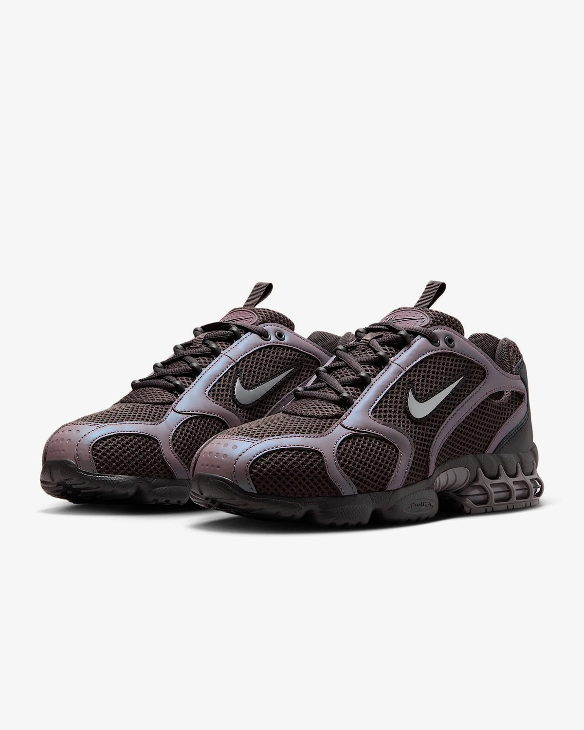 Nike Air Zoom Spiridon Cage 2 unisex žemi laisvalaikio bateliai, sportiniai, atsparūs dėvėjimuisi, pilki ir raudoni, Lifestyle avalynė CJ1288-600