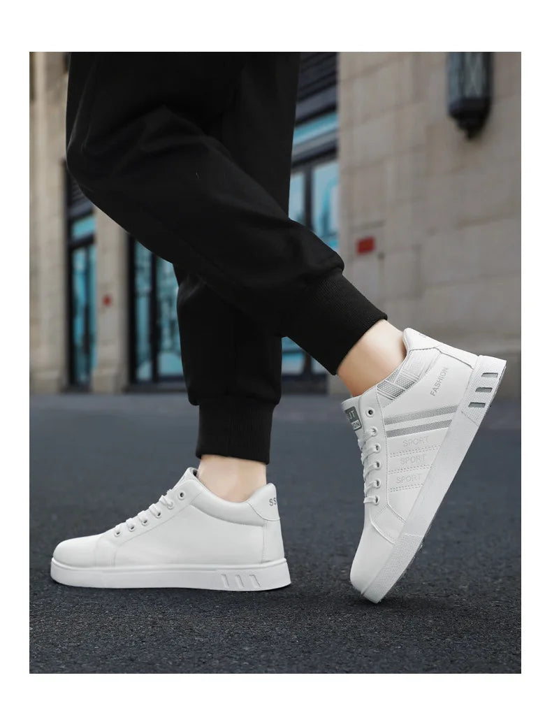 Men's Skateboarding Shoes 48 Casual High Top Walking Sneakers Sports Shoes Breathable Hip hop Shoes Street Shoes Chaussure Homme