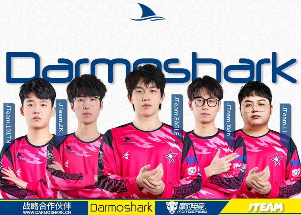 Darmoshark M3Pro gamingmus 2.4G BT trådlös tri-mode PAW3395-sensor N52840 26000DPI för stora händer makrodrivrutin mus för gaming