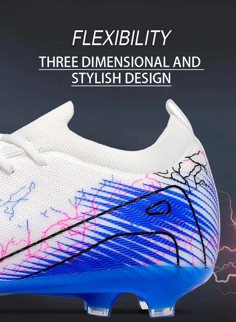 Chaussures de football pour homme, chaussures de foot antidérapantes, baskets d'entraînement FG, crampons de qualité supérieure, vente en gros, drop shipping, unisexe, adulte