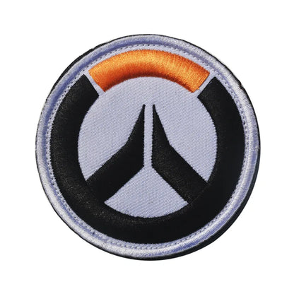Patch mágico bordado Overwatch D.Va para braço, cosplay, mochila e roupa — decalque decorativo, merchandising para fãs e presente
