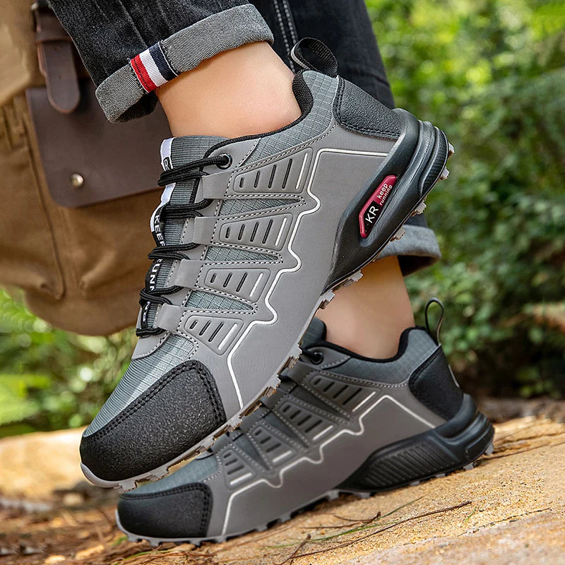 Lockless-Fahrradschuhe für Herren, Outdoor-Wander- und Cross-Country-Schuhe mit rutschfester Sohle, atmungsaktive Sportschuhe, Rennradschuhe
