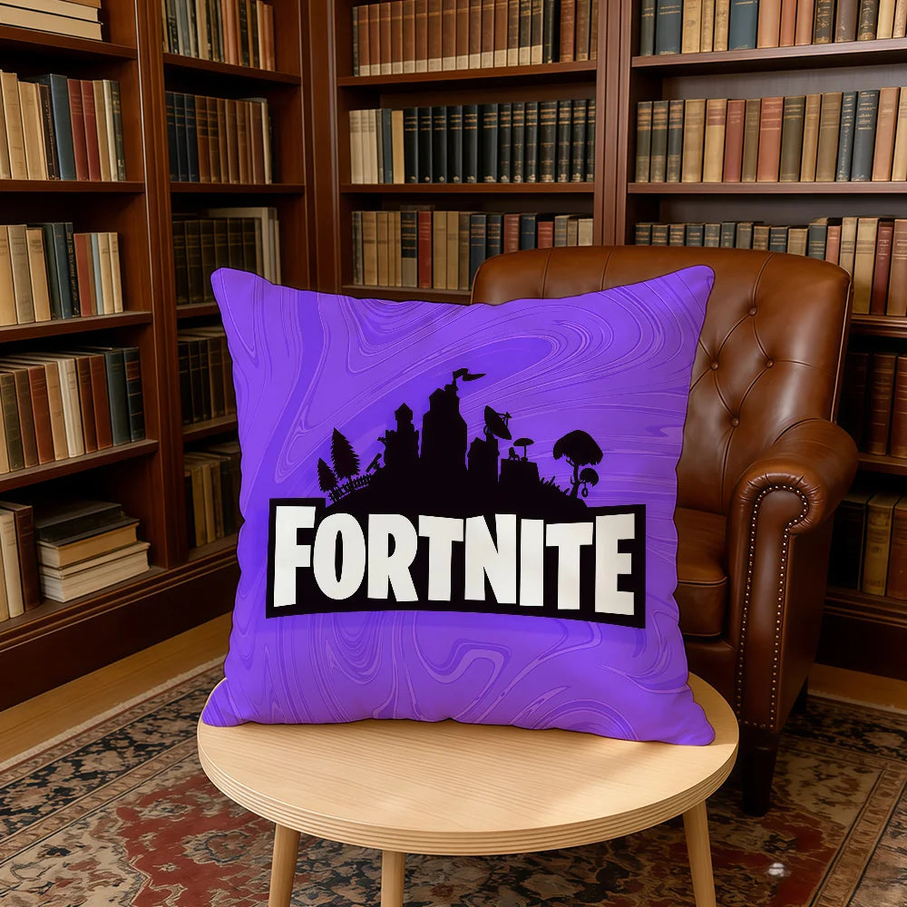 F-FORTNITE-ES Povlak na herní polštář Domácnost Kancelář Narozeniny Výročí Dárky Měkký povlak na polštář šetrný k pokožce