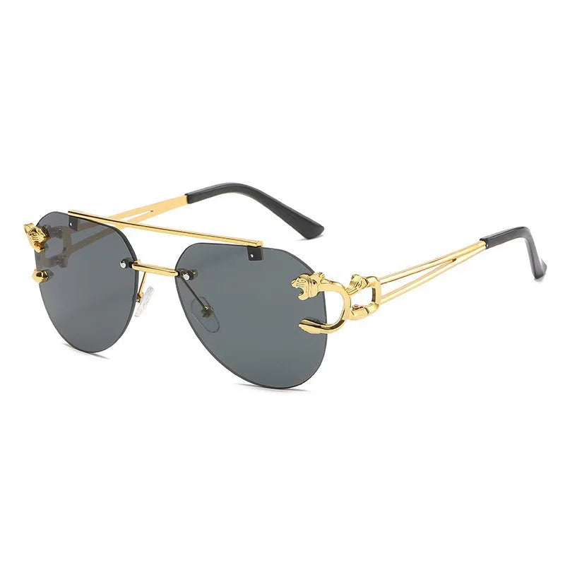 Dámské sluneční brýle bez obrouček, luxusní značkové, vintage, UV400, pánské sluneční brýle, Lunette, Shades De Soleil, Femme, Gafas De Sol Mujer, Lentes