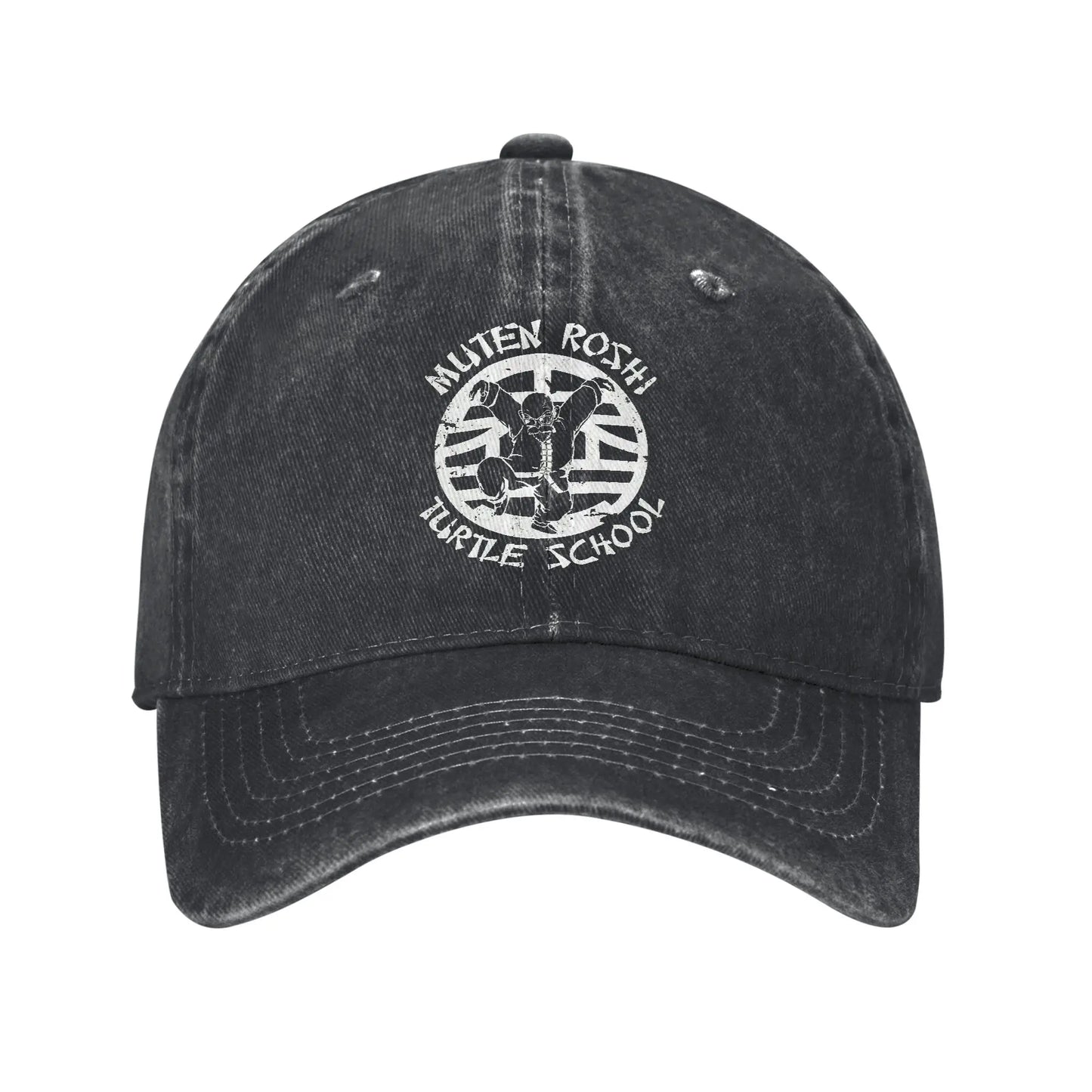 Dragon Ball Master Rosh TURTLE SCHOOL Unisex Baseball Cap  Distressed Washed Caps Hat Fashion Outdoor Unstructured Soft Headwear
