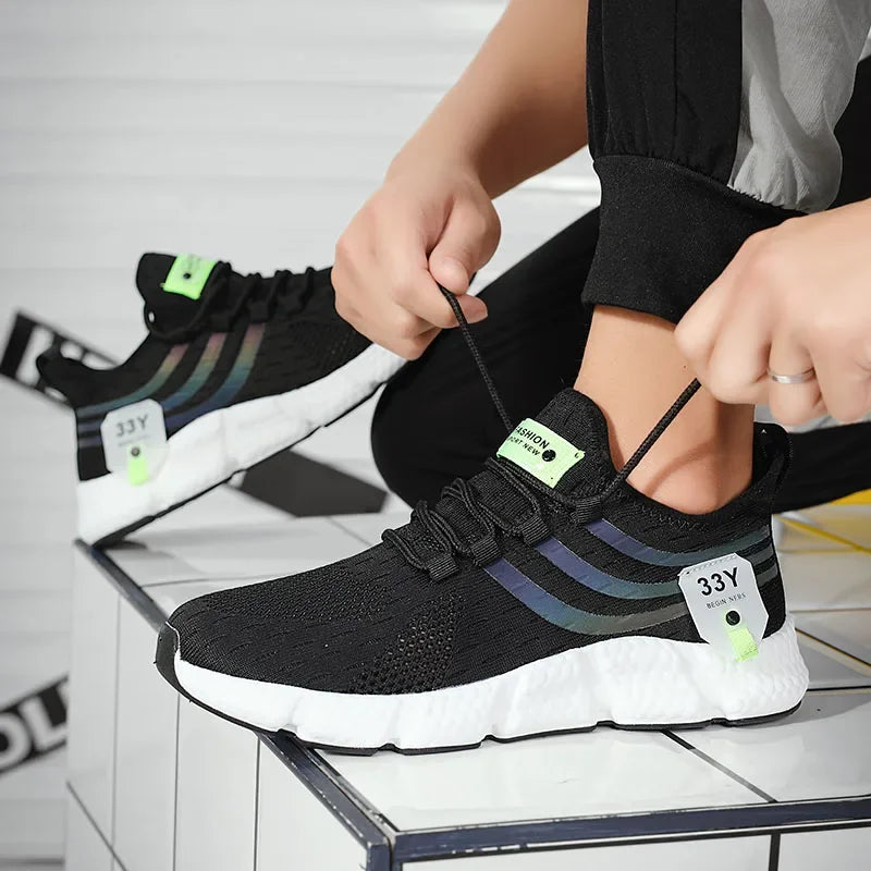 Zapatillas deportivas para hombre de primavera y otoño, transpirables, informales, para running, ligeras para caminar, calzado de pareja, zapatos Spirit para hombre y mujer