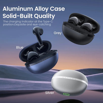 HAYLOU X1 2023 TWS Bluetooth 5.3 Earphone 24H Battery Life Wireless Headphone APP Control  Sports earphones IPX4 Waterproof Earb
