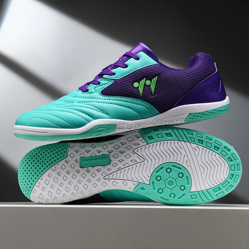 Chaussures de football pour homme neuves de haute qualité, à tige haute, pour gazon naturel et futsal, antidérapantes, pour matchs en salle et en extérieur, best-sellers des sports de plein air