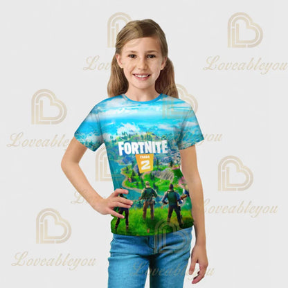 Fortnite hoodie s 3D printom, plus size majica s kapuljačom, dječja modna streetwear hoodie majica, ležerna jakna