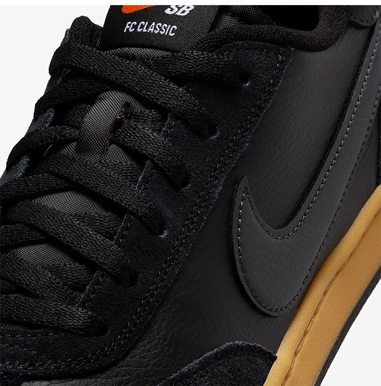 Nike Authentic SB FC Classic Men's Durable Low-Top Skate Shoes 909096-008