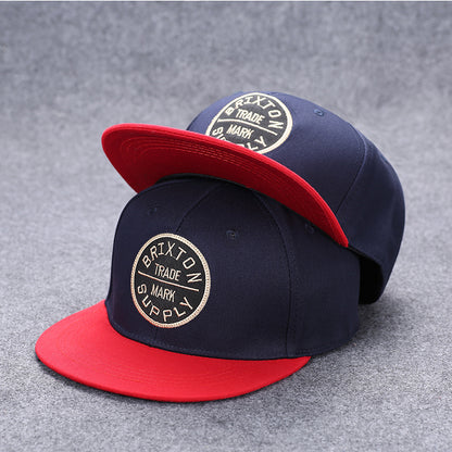 Boné de basebol unissexo com letras bordadas, estilo verão, marca tendência, ajuste traseiro, chapéu hip hop outdoor ajustável para homem e mulher, casual