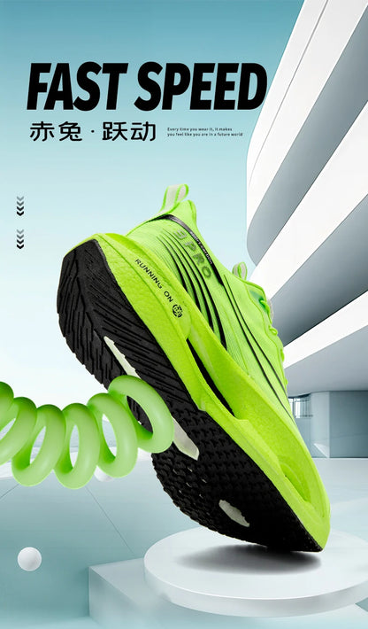 Running Shoes Carbon Board Speciality Marathon Men Sports Breathable Lightweight Women's Comfortable Athletic Nonskid Sneakers