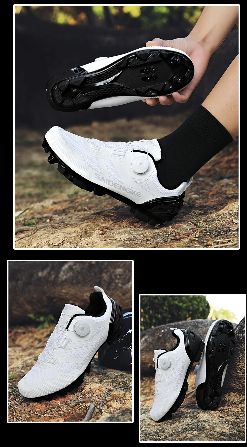 Unisex nieuwe fietsschoenen, professioneel, lichtgewicht, luxe, origineel, racefiets, rubber, MTB, racefiets, modieuze fiets, straat, sport