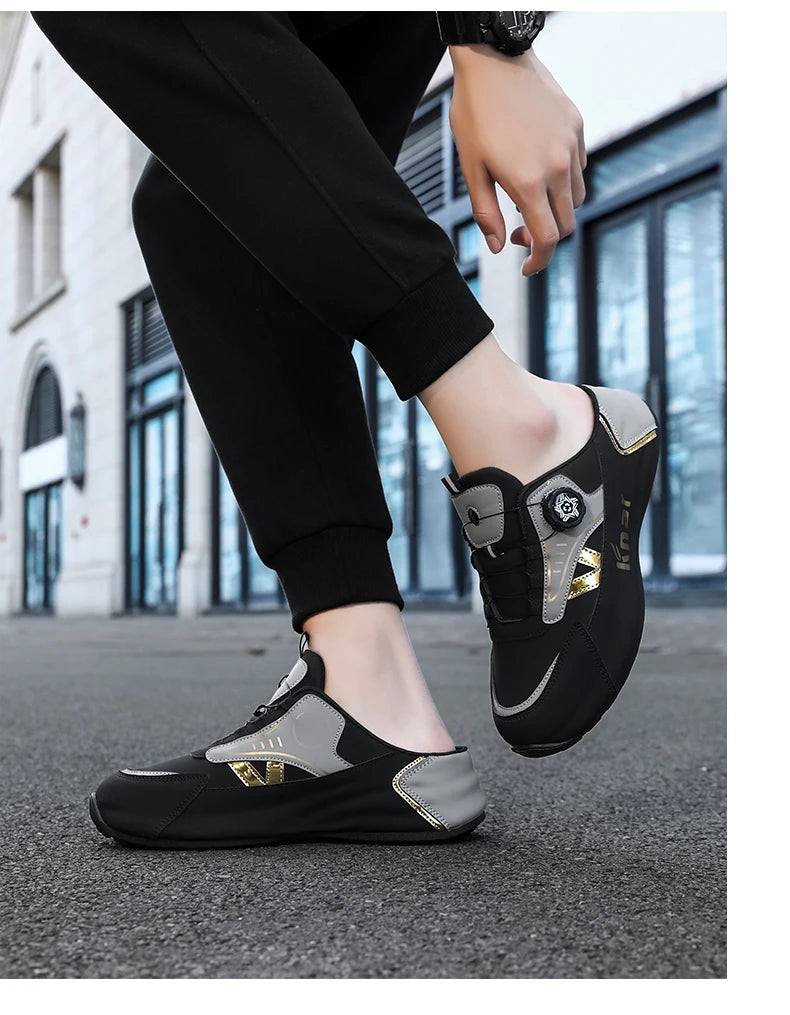 Merkbescherming: nieuwe lichtgewicht, antislip, ademende, slijtvaste hardloop- en sportschoenen voor heren, veelzijdig en geschikt voor vrijetijdsgebruik