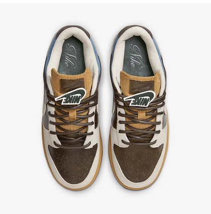Nike Dunk Low auténticas para mujer, zapatillas de skate ligeras, retro, casuales y resistentes al desgaste HQ3459-212