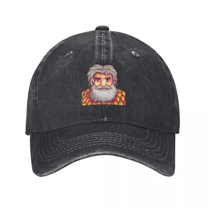 Stardew Valley Linus Baseballkappe Sonnenhut lustiger Hut Kinderhut Herren Luxus Damen Herren