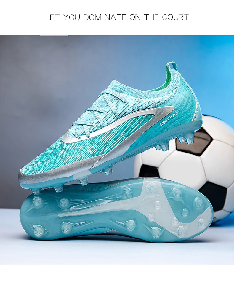 Men New TF Football Boots Sneakers Professional Society Casual Male Soccer Shoes Futsal High Quality Football Shoes Training