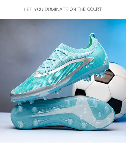 Men New TF Football Boots Sneakers Professional Society Casual Male Soccer Shoes Futsal High Quality Football Shoes Training