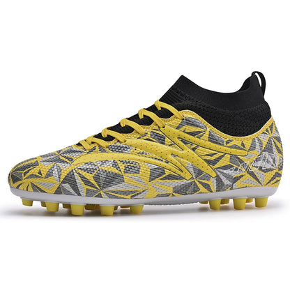 Chaussures de football pour homme, respirantes, d'entraînement, crampons, sport, plein air, TF, futsal, match, gazon synthétique, gazon naturel, drop shipping
