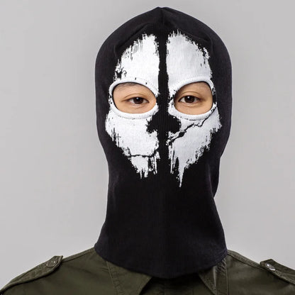 Night light cycling mask; Call of Duty Skull Mask; CS Headset; Deadpool Merchandise Warm Mask; Halloween Fun