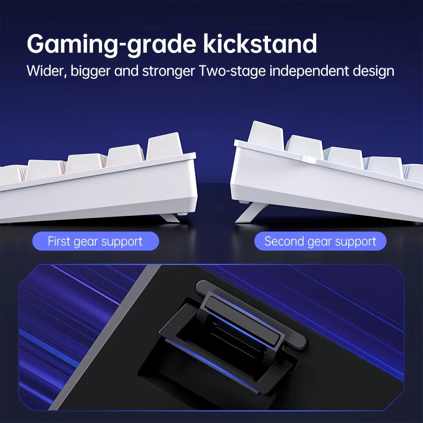 MCHOSE ACE 68 Gaming-Tastatur mit magnetischen Schaltern, Hall-Effekt, Rapid Trigger, programmierbarem RGB, 8K Hz, DKS/MT/TGL/RS/SOCD-Tastatur