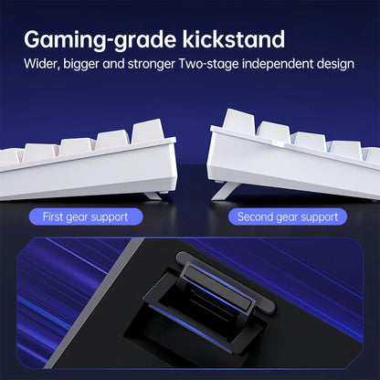 MCHOSE ACE 68 Gaming-Tastatur mit magnetischen Schaltern, Hall-Effekt, Rapid Trigger, programmierbarem RGB, 8K Hz, DKS/MT/TGL/RS/SOCD-Tastatur