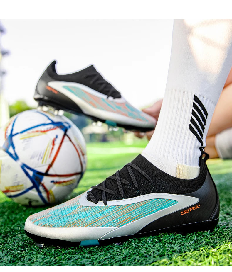 Men New TF Football Boots Sneakers Professional Society Casual Male Soccer Shoes Futsal High Quality Football Shoes Training