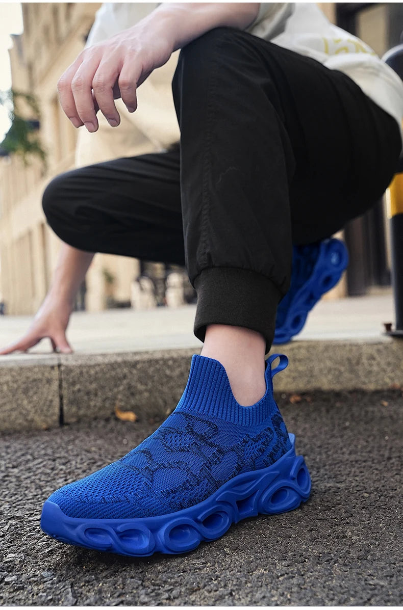 Herrskor Sneakers Herrtennis Skor Lyxskor Herrskor för fritid Träningsskor Tävlingsskor Andningsbara skor Modeloafers Löparskor för män