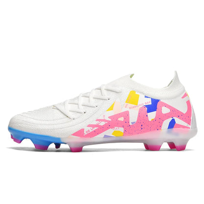 Chaussures de football professionnelles pour hommes, chaussures de foot pour adultes, crampons de football de club, chaussures d'entraînement ultralégères, baskets de football d'extérieur