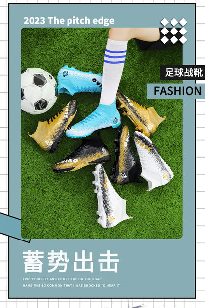 Voetbalschoenen voor heren, voetbalschoenen voor kinderen, professionele voetbalschoenen voor dames, antislip voetbalschoenen, TF/FG voetbalschoenen voor buiten