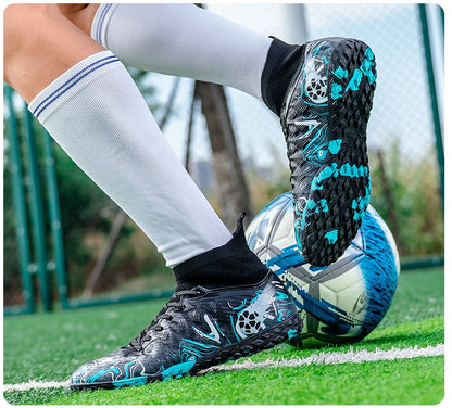 Professionella fotbollsskor för män, halkfria fotbollsskor, unisex, andningsbara, futsal, sport, nya fotbollsskor, dropshipping, ultralätta