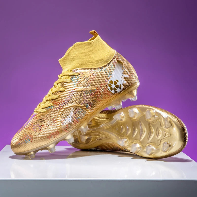 Men Soccer Shoes Breathable Football Boots Futsal Ultralight Professional Training Sneakers Unisex Grass Cleats Match Sport