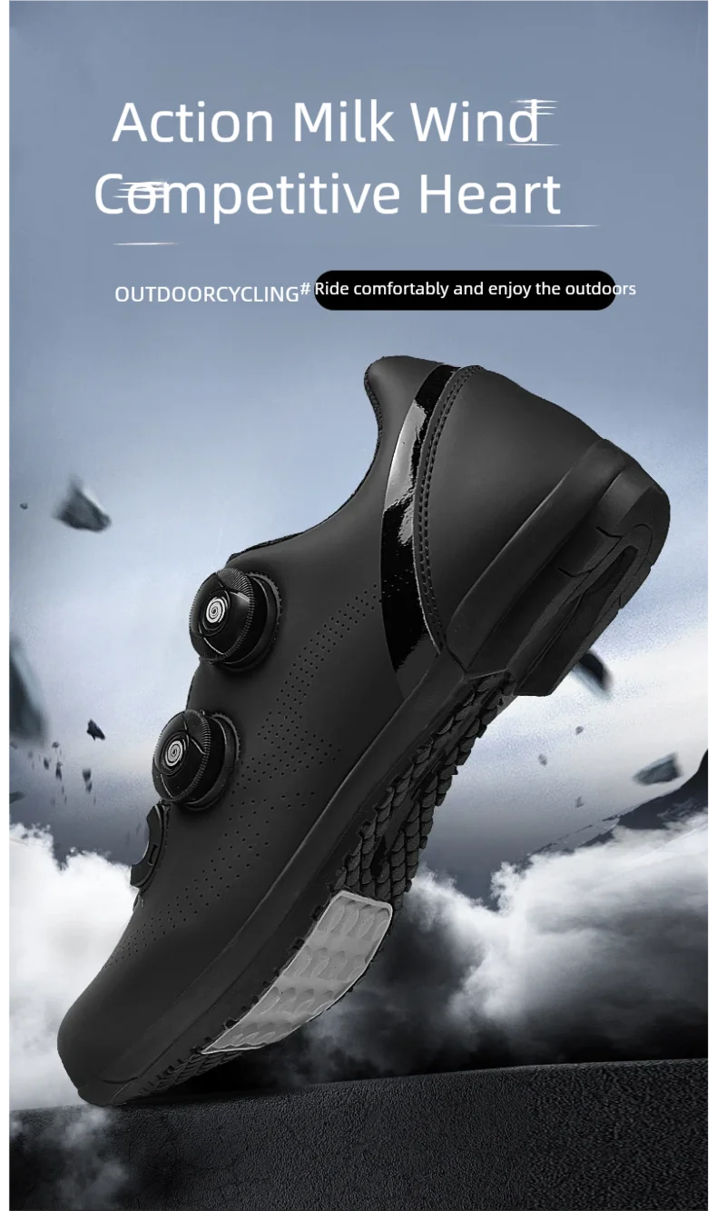 Chaussures de cyclisme Chaussures VTT pour homme Chaussures de course VTT Chaussures de vélo tout-terrain Chaussures de pédalage VTT Compétition de VTT
