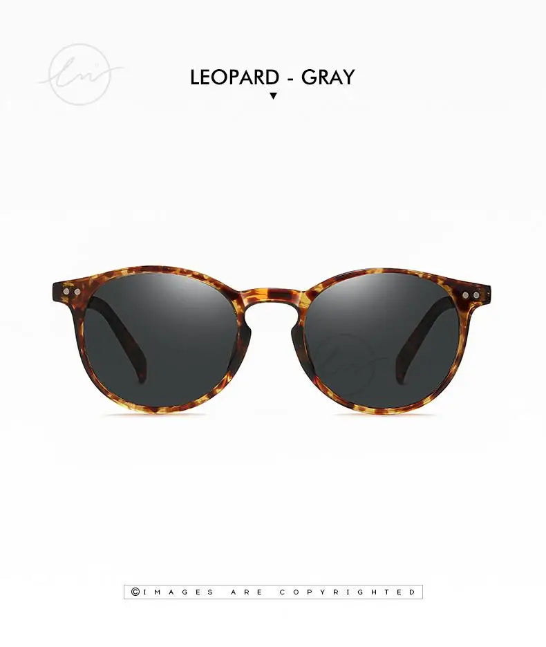 LM Retro kulaté sluneční brýle pro ženy a muže, ultralehké, TR90, polarizované, unisex, brýle na řízení, vintage sluneční brýle, UV400, Gafas De Sol