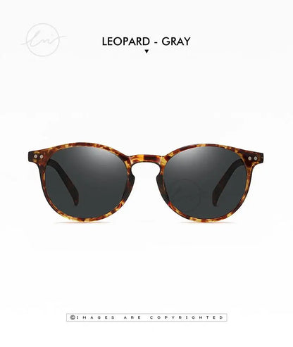 LM Retro kulaté sluneční brýle pro ženy a muže, ultralehké, TR90, polarizované, unisex, brýle na řízení, vintage sluneční brýle, UV400, Gafas De Sol