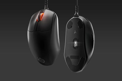 SteelSeries Prime Wired Esports Gaming Mouse 18000 DPI TrueMove Pro Optical Sensor, Magnetic Optical Switches, Ultra-Lightweight RGB Gaming Mouse
