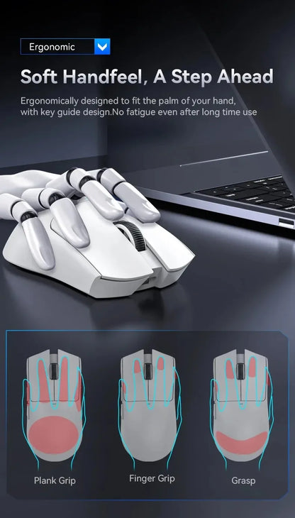 ATTACK SHARK X11SE Ultra-Light Wireless Gaming Mouse,20Million cycles life,PAW3311 Gaming,22KDPI,400IPS,40G,1KHz,65 Hours,30mAH