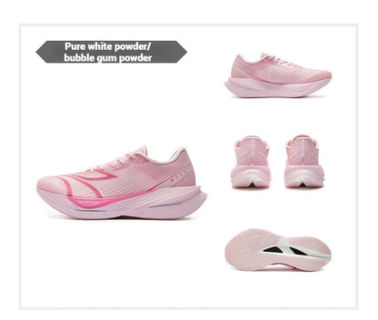 Sapatilhas de corrida masculinas 361 Degrees Furious ET com placa de carbono para maratona, reativas, respiráveis e amortecidas 672512216F