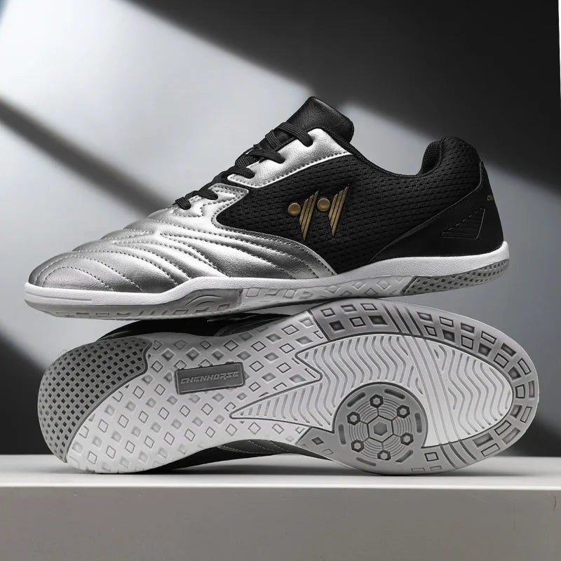 Chaussures de football pour homme neuves de haute qualité, à tige haute, pour gazon naturel et futsal, antidérapantes, pour matchs en salle et en extérieur, best-sellers des sports de plein air