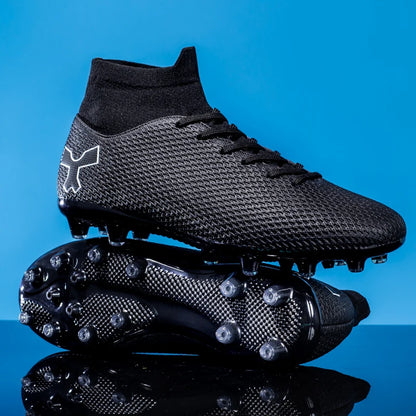 Chaussures de football de qualité pour hommes, chaussures de football résistantes pour garçons, chaussures de football légères pour enfants, baskets d'entraînement de futsal, crampons de football