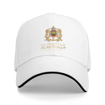 Marokko-flagkort-baseballkasket y2k Cool Trucker-kasket Sommer mænd kvinder jagt camping baseballkasketter